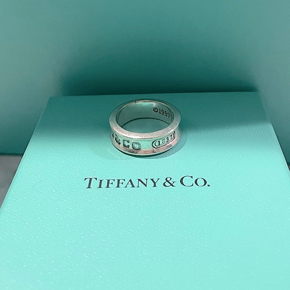 Tiffany & Co. 1837 Sterling Silver Band ring